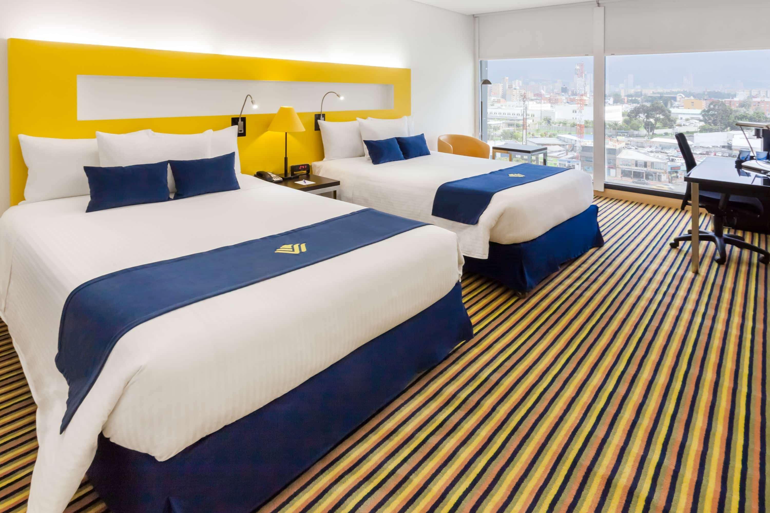 Wyndham Bogota Hotel Eksteriør billede A typical room at the hotel